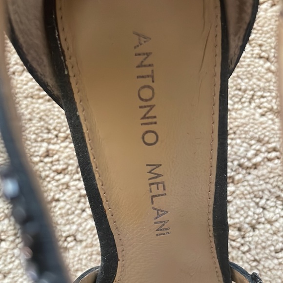 Black sparkle heels - Picture 5 of 6